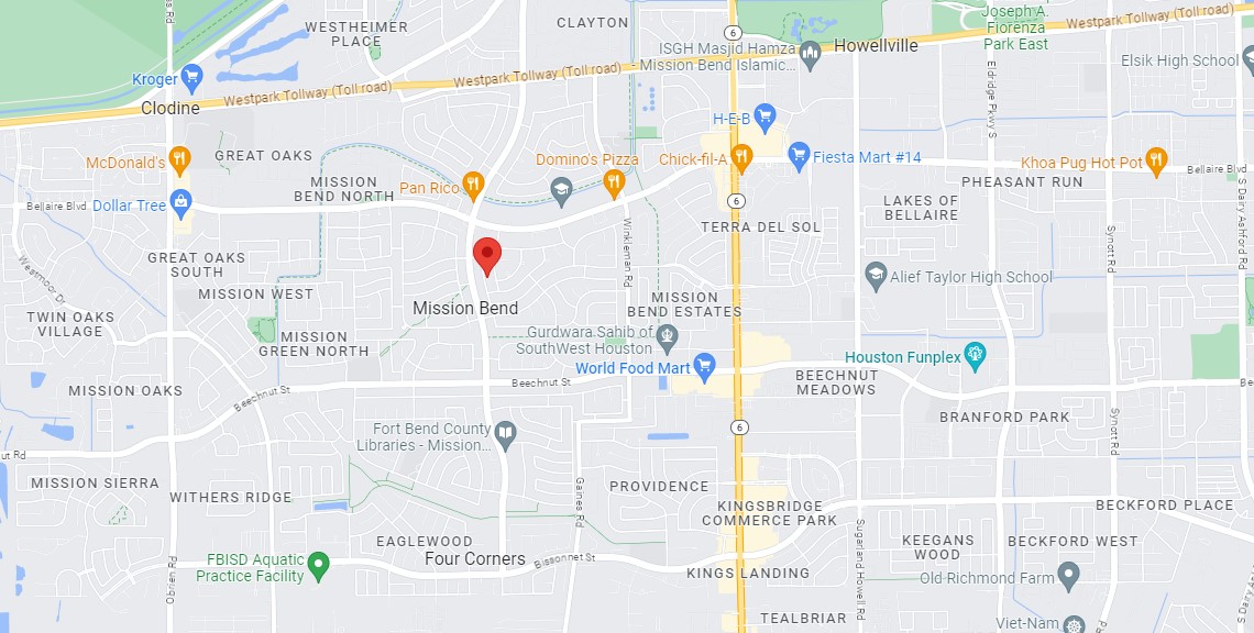 Map - 7227 La Granada Dr, Houston, TX 77083